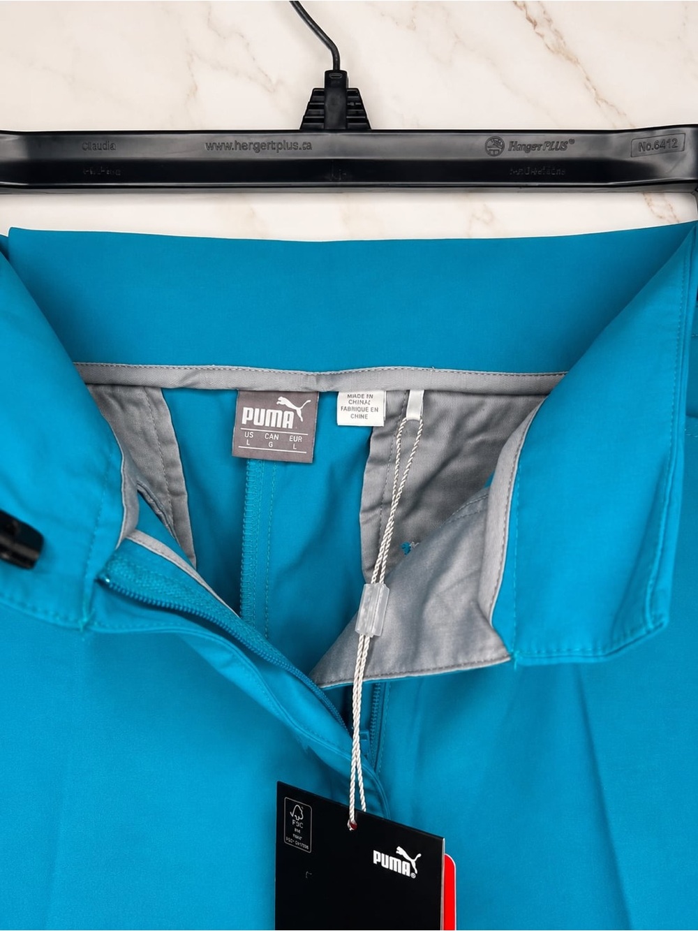 Puma DryCell Women’s Teal Active Shorts - Lightweight Performance size L - Picture 6 of 7